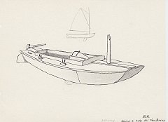 153 USA - barca a vela del New Jersey - garvey
